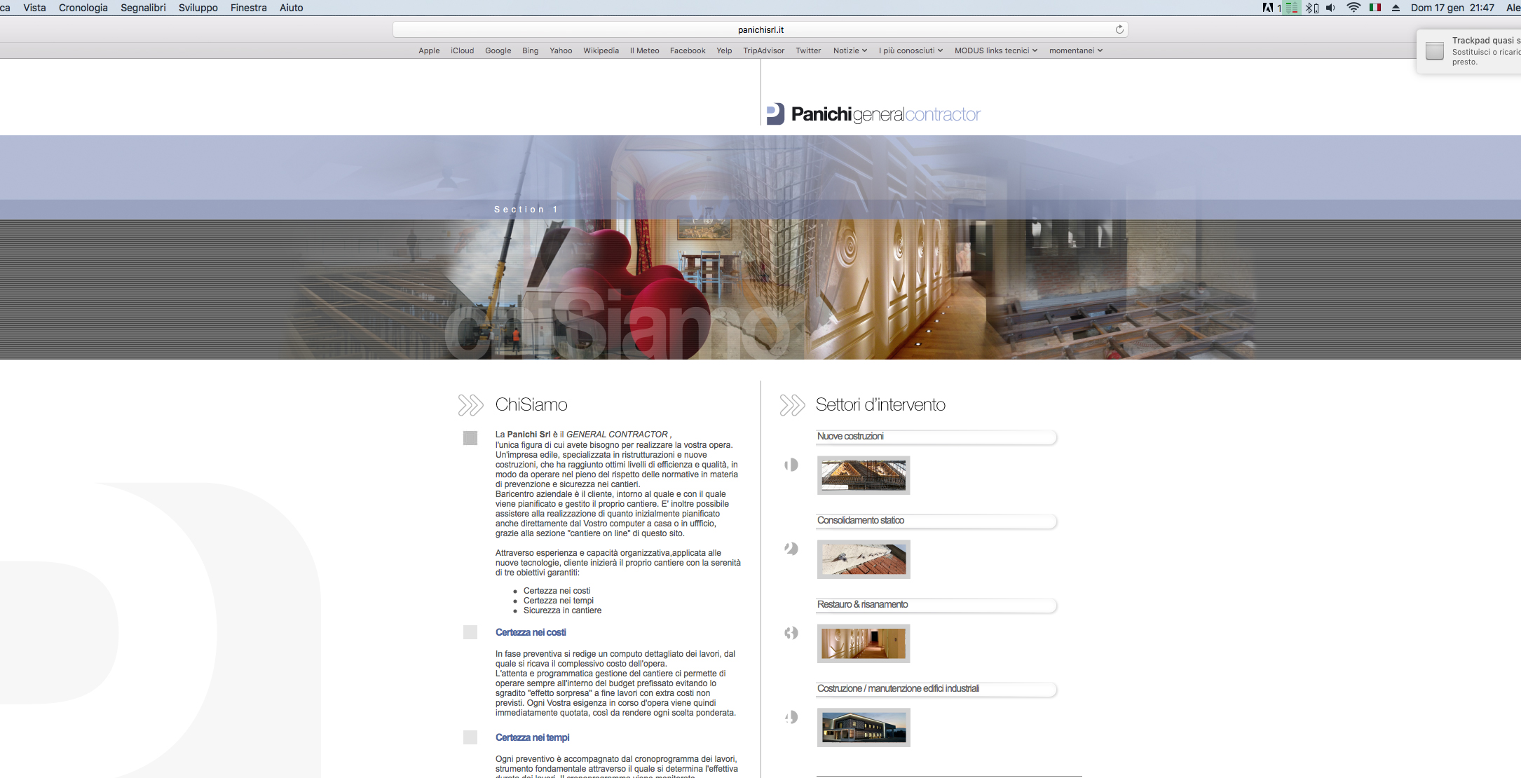 PANICHI general contractor